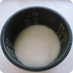 3,水に浸す…30分以上〜1時間位